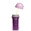 Heat Insulated Baby Girl Sport Cup with Straw 14+ Months