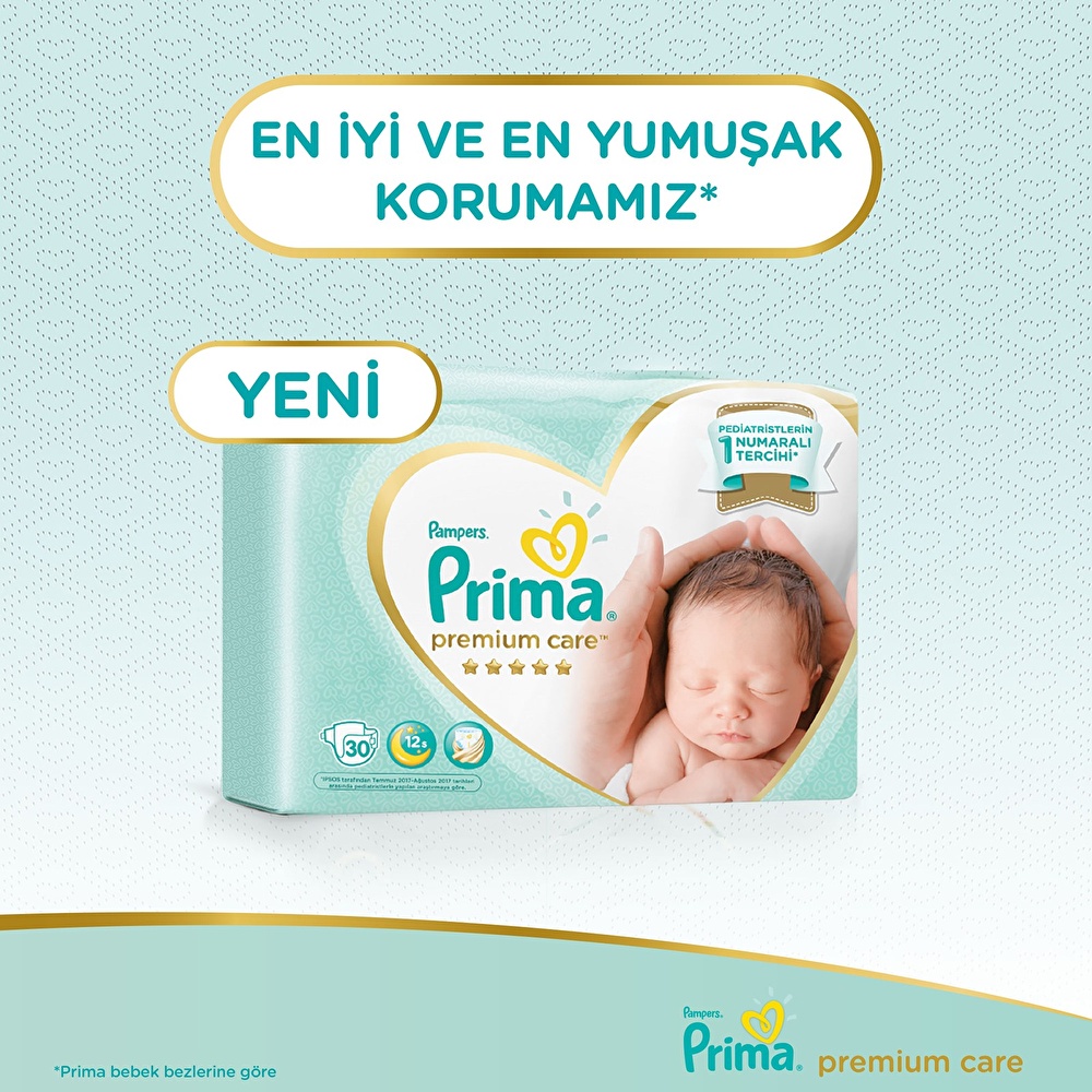 prima bebek bezi premium care premature paket 1 5 2 5 kg 30 adet