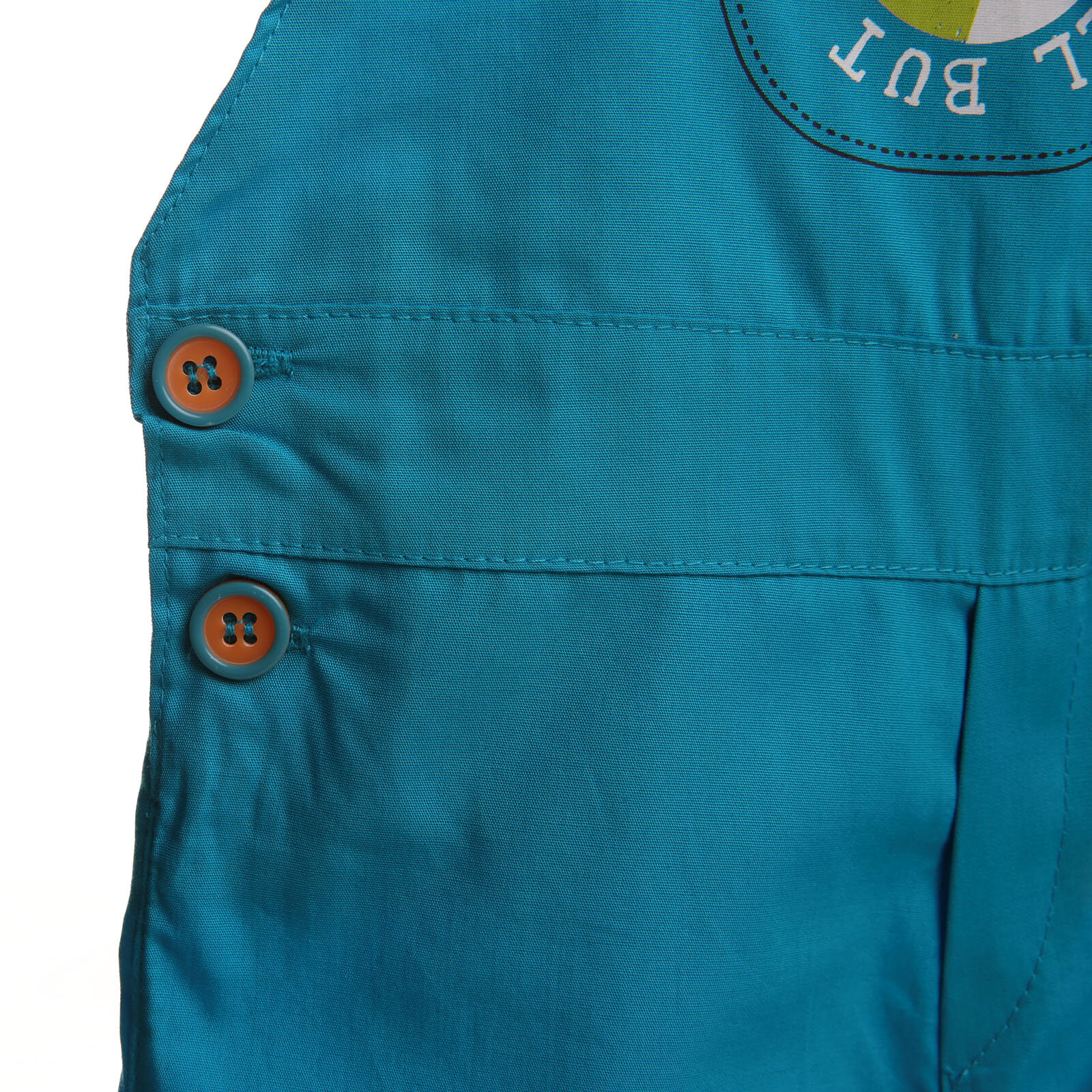 Bambaki Yaz Erkek Bebek Dinozor Adası Poplin Kısa Kol