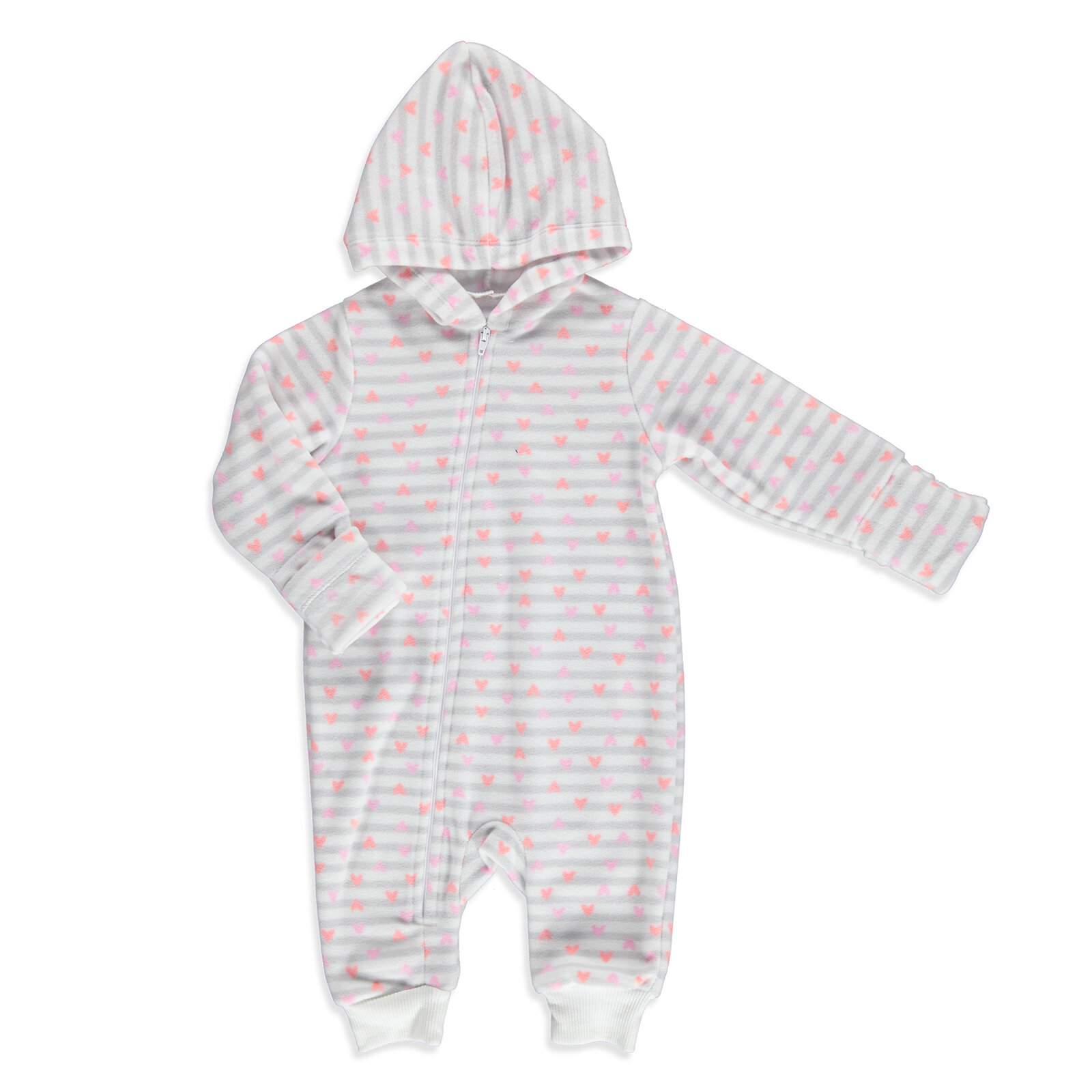 hellobaby basic bebek polar patiksiz tulum