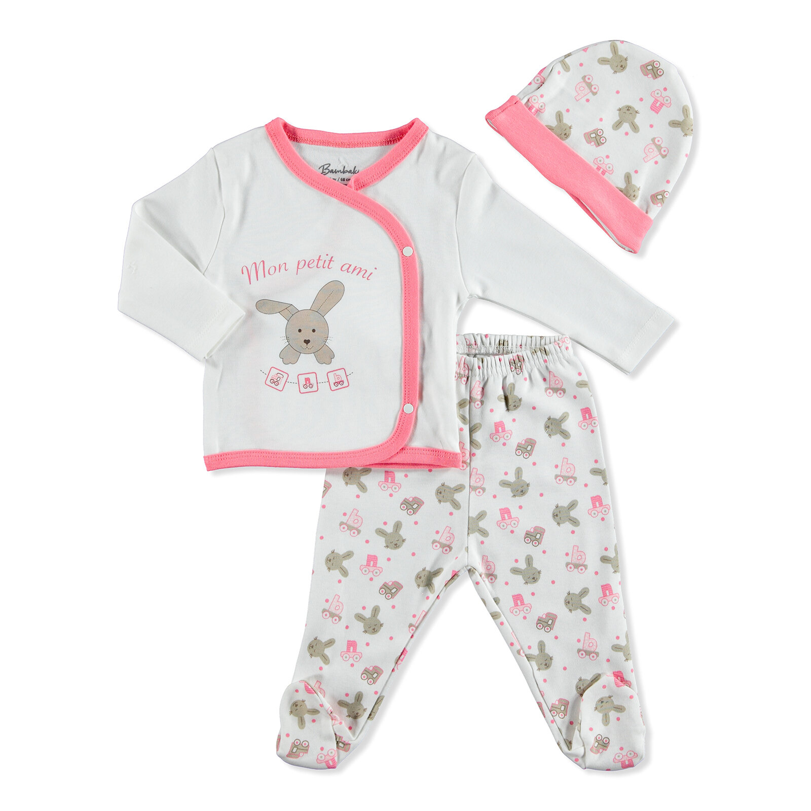 https www e bebek com bambaki bebek sevimli tavsan zibin sapka patikli alt p 20kbmkkset023 0038