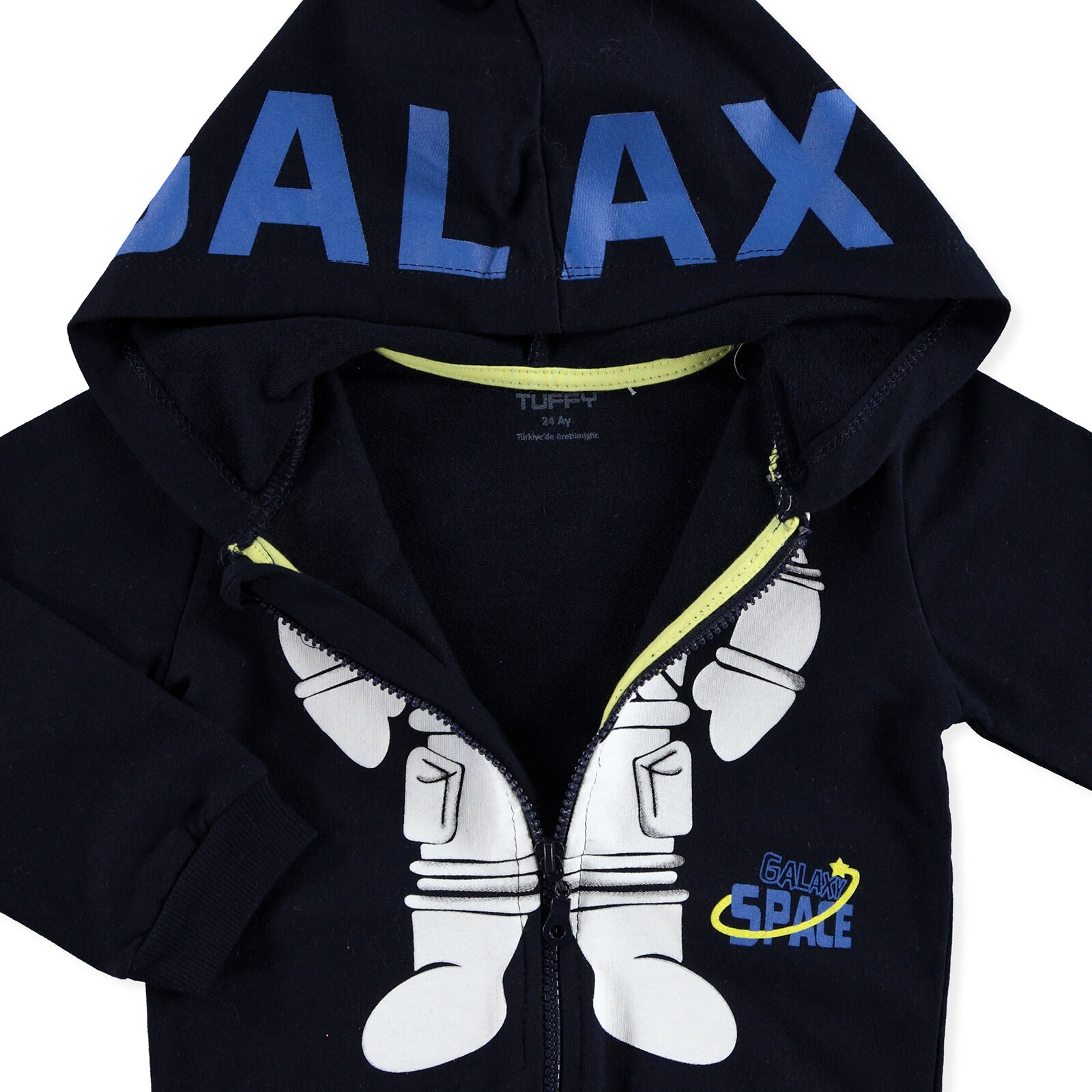 Tuffy Space Kapusonlu Bebek Sweatshirt Ebebek