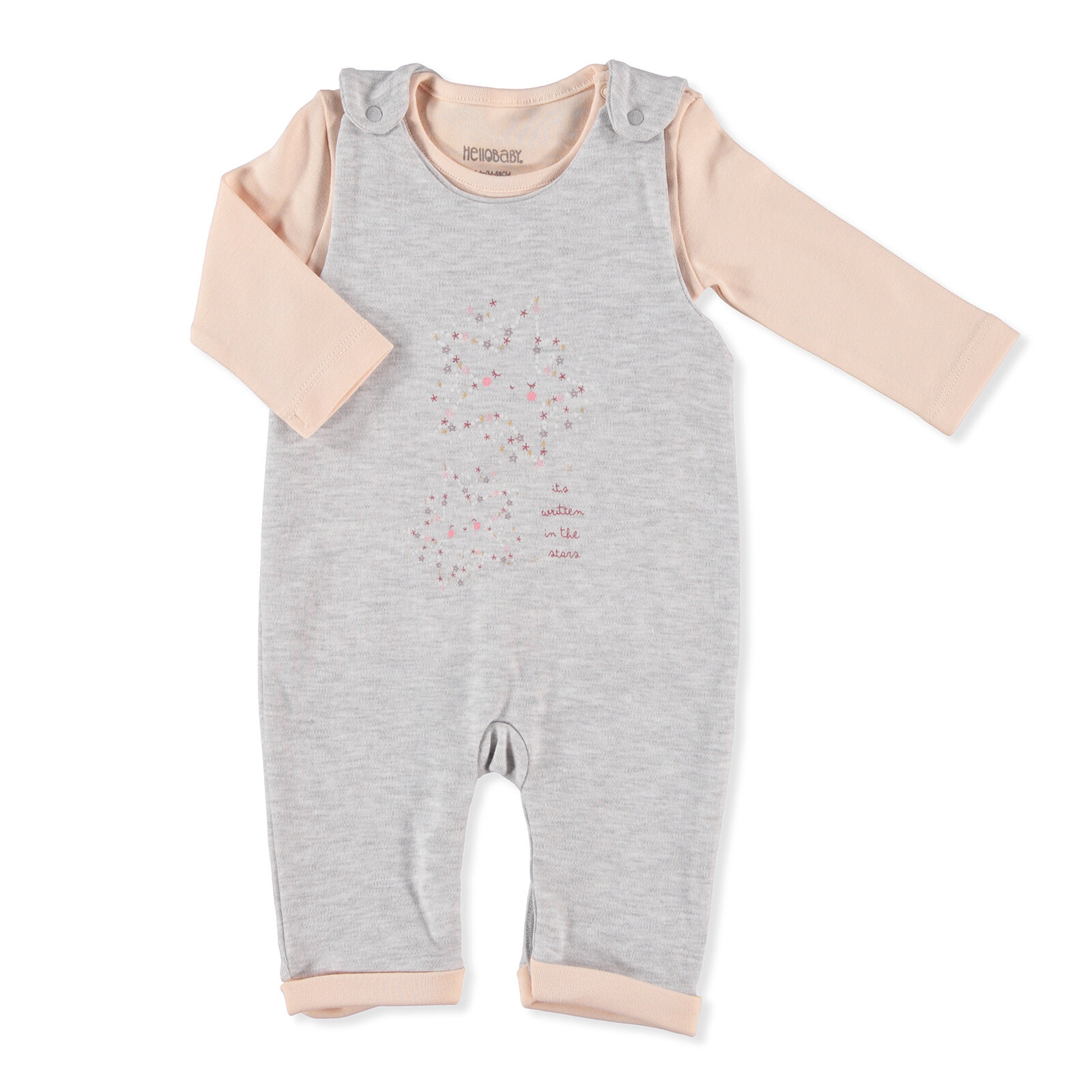 Hellobaby Space Girl Salopet Bebek Sweatshirt Hellobaby Space Girl Salopet Bebek Sweatshirt