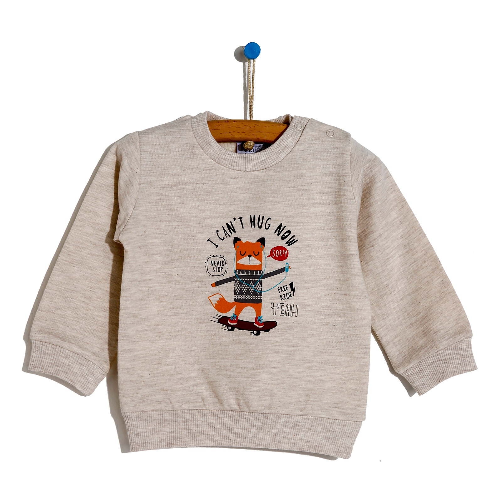 Hellobaby Basic Baskili Sweatshirt Hellobaby Basic Baskili Sweatshirt