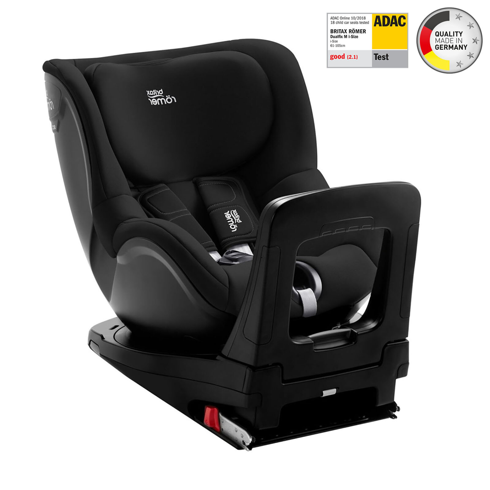 britax romer dualfix m 0 18 kg i size isofixli bebek oto koltugu