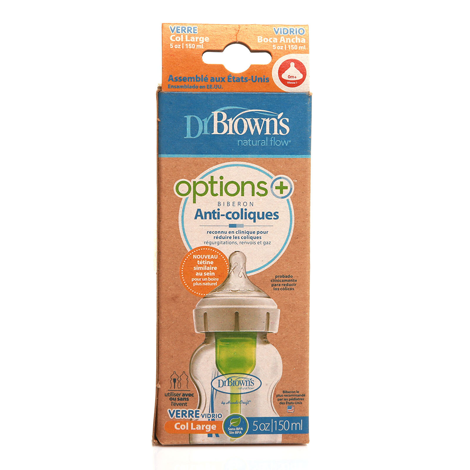 Dr Browns Genis Agiz Options Cam Biberon 150 Ml Ebebek
