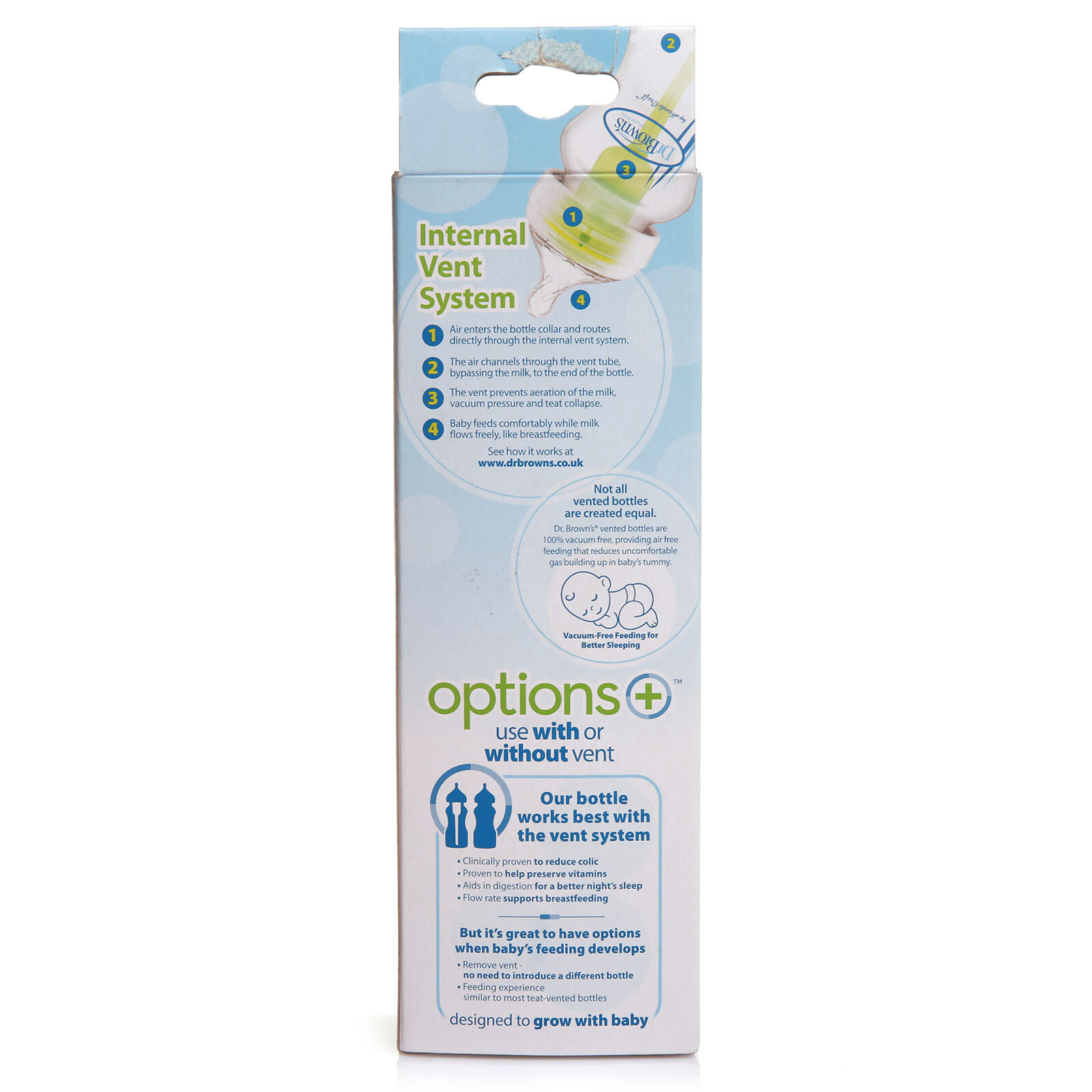 Dr Browns Genis Agiz Options Pp Biberon 270 Ml Ebebek