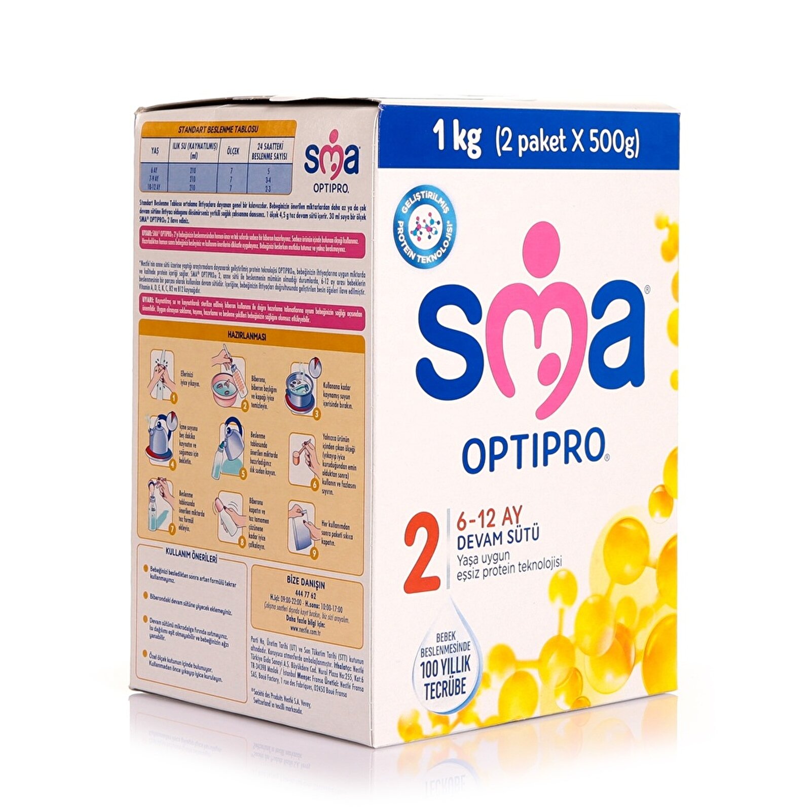 sma optipro 2 biberon mamasi 1000 gr