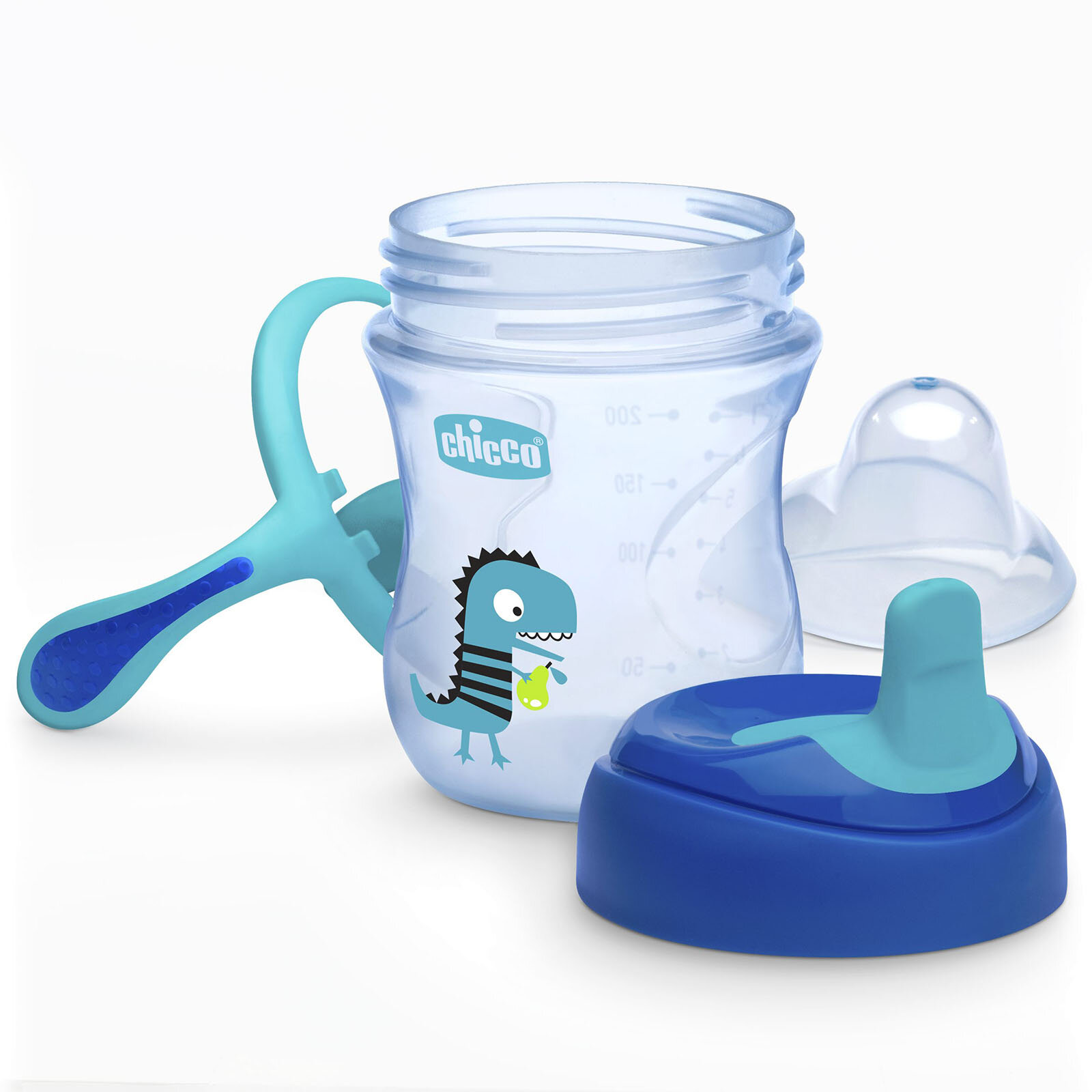 Chicco Assorted Semi Soft Spout Training Cup 200 Ml 6 M Boy