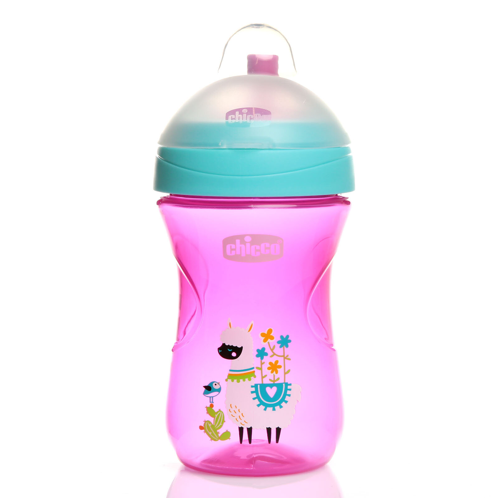 chicco pipetli alistirma bardagi 266 ml 12 ay kiz asortili