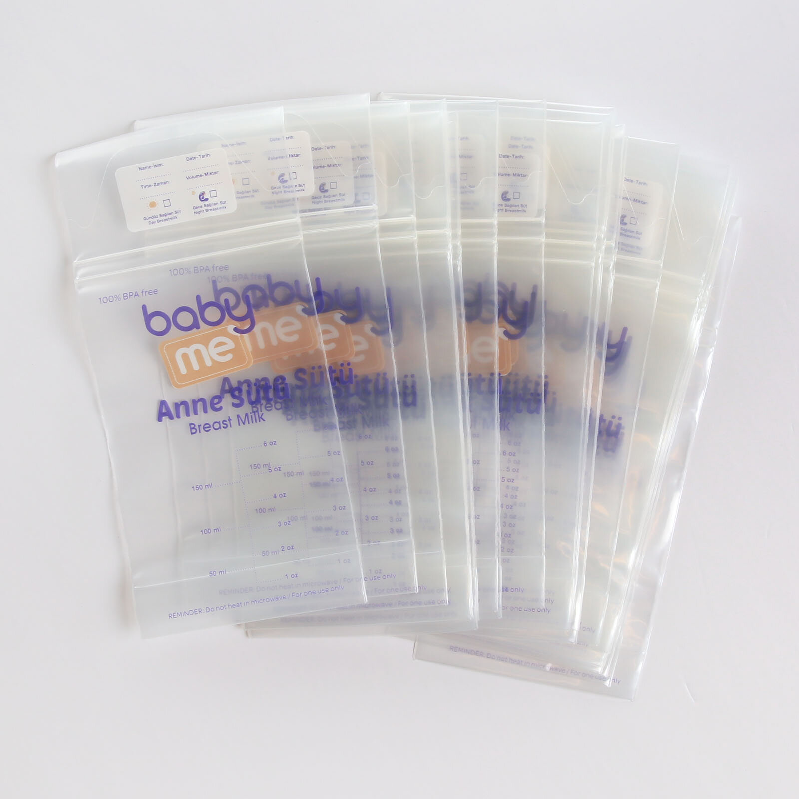 baby me anne sutu saklama poseti 25 adet avantajli paket