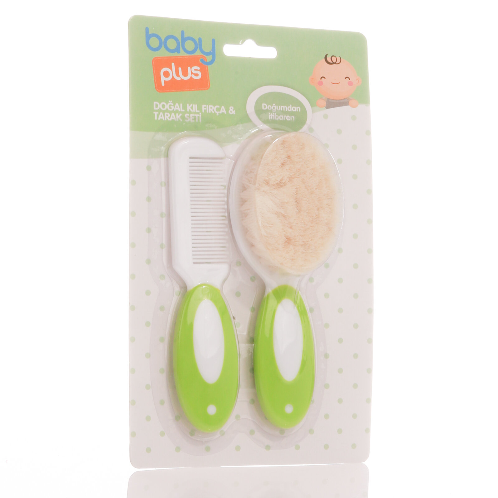 baby plus bebek dogal kil firca tarak seti