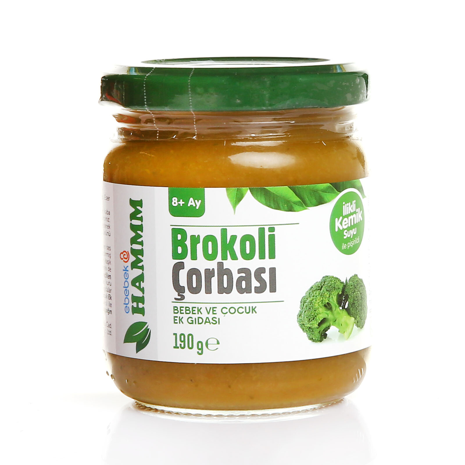 hammm kemik sulu brokoli corbasi 190 gr ebebek