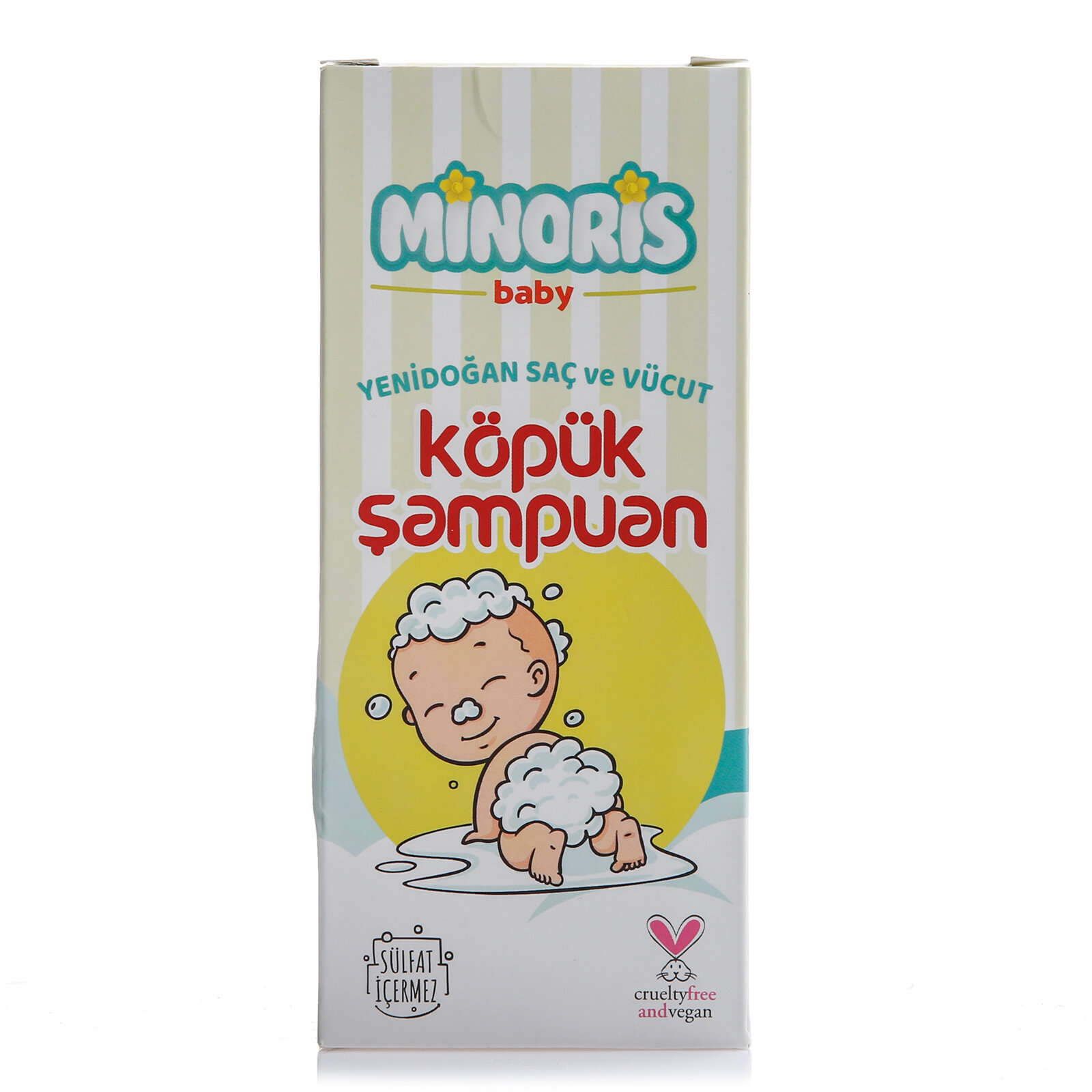 minoris baby organik yenidogan kopuk sampuan 300 ml ebebek