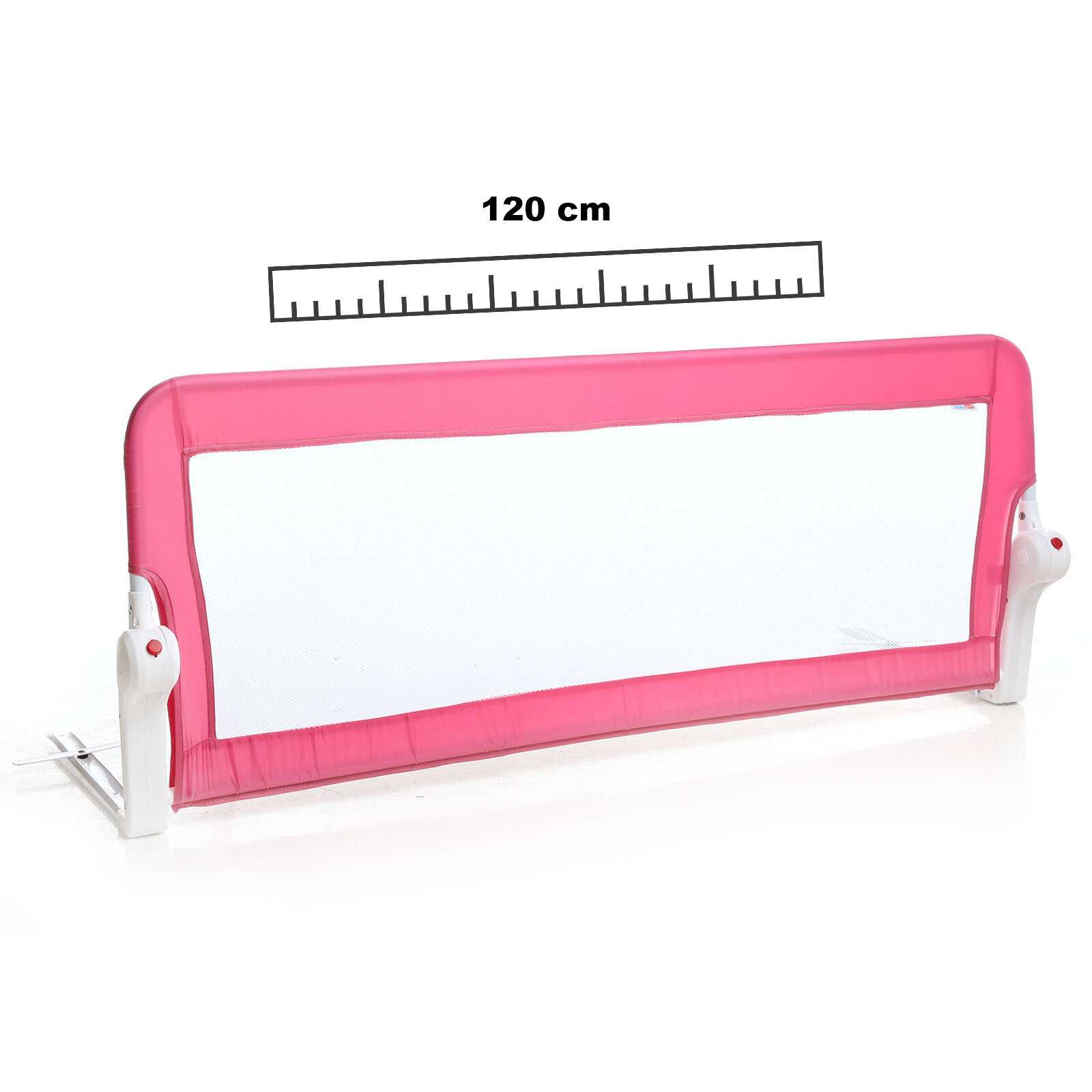 baby plus yatak bariyeri 120 cm pembe