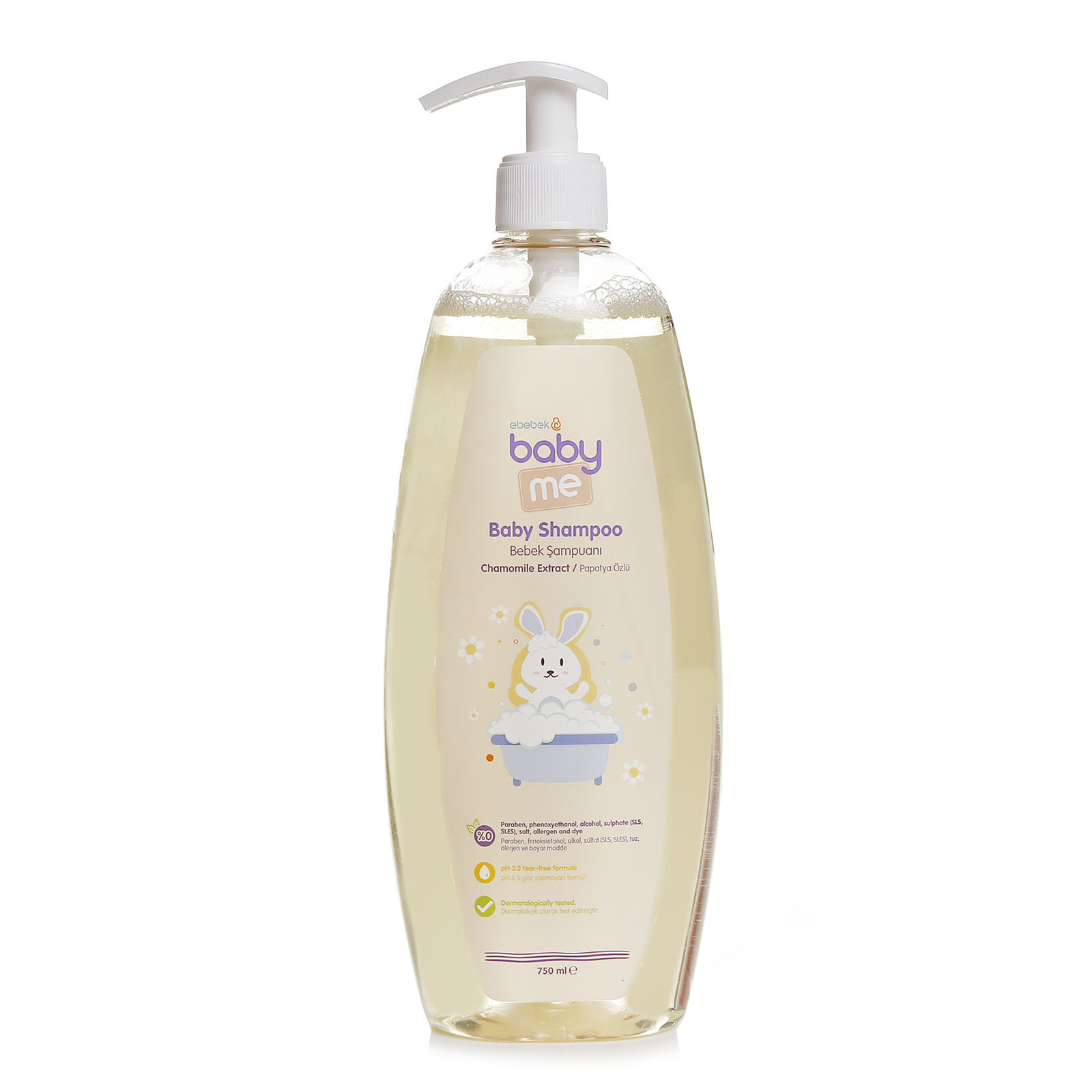 baby me bebek sampuan 750 ml