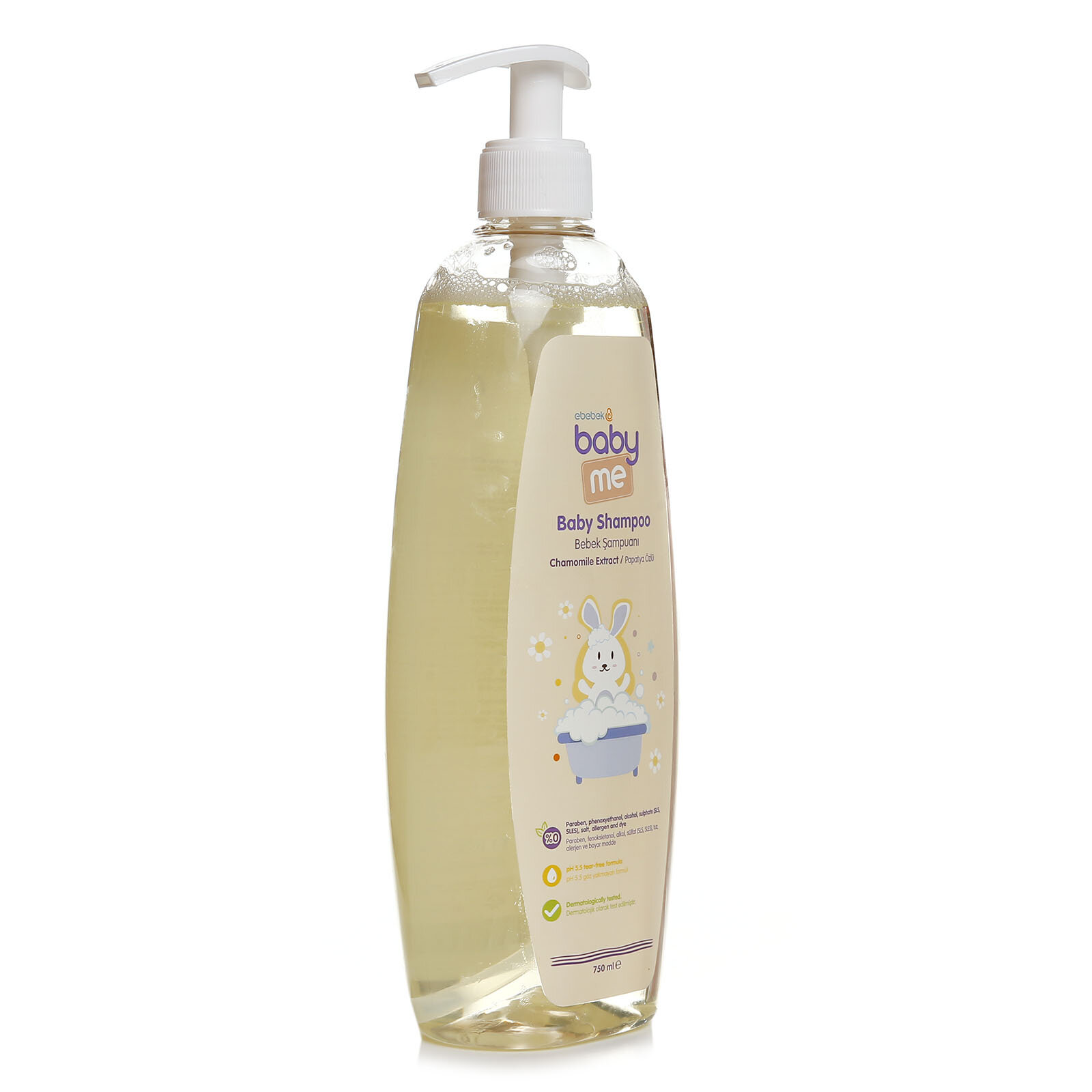 baby me bebek sampuan 750 ml ebebek