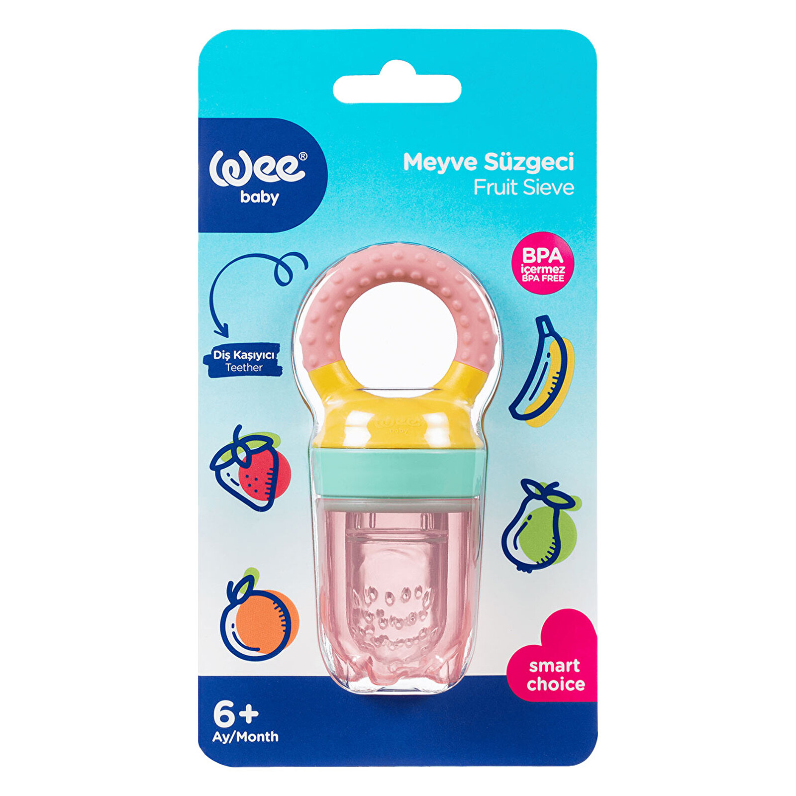 wee baby meyve suzgeci asortili