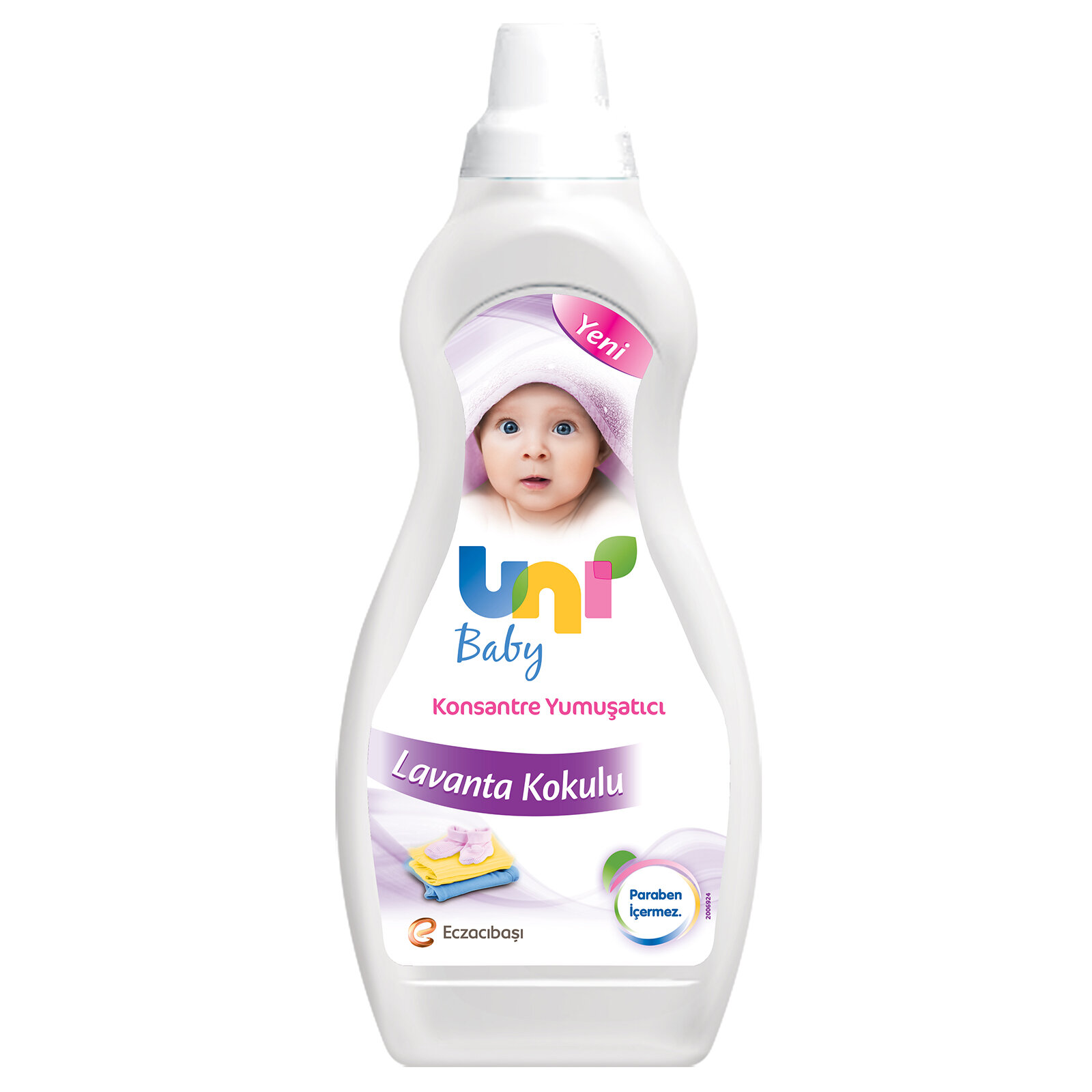 uni baby konsantre yumusatici lavanta 1200 ml