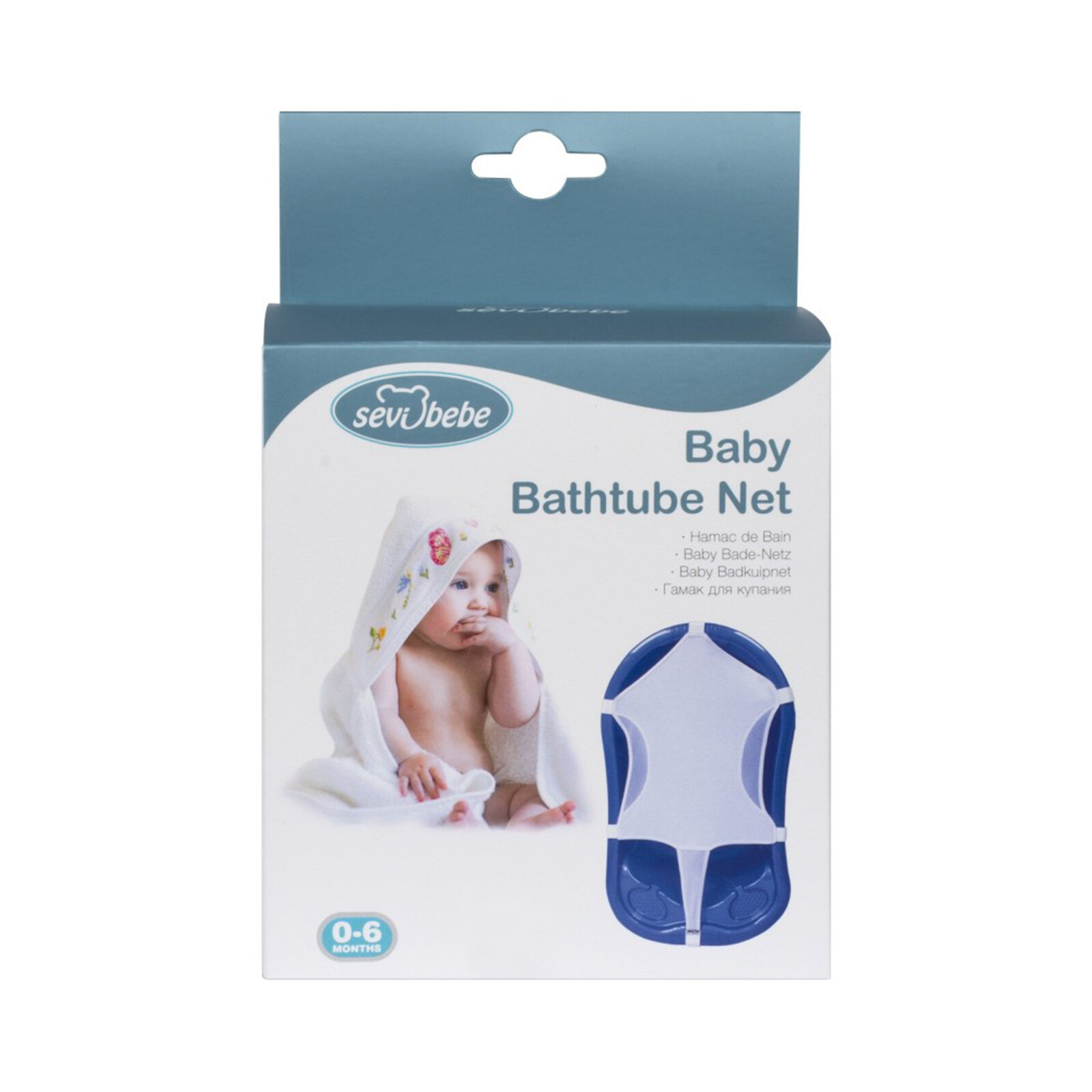 sevi bebe bebek banyo kuvet filesi 1 adet beyaz