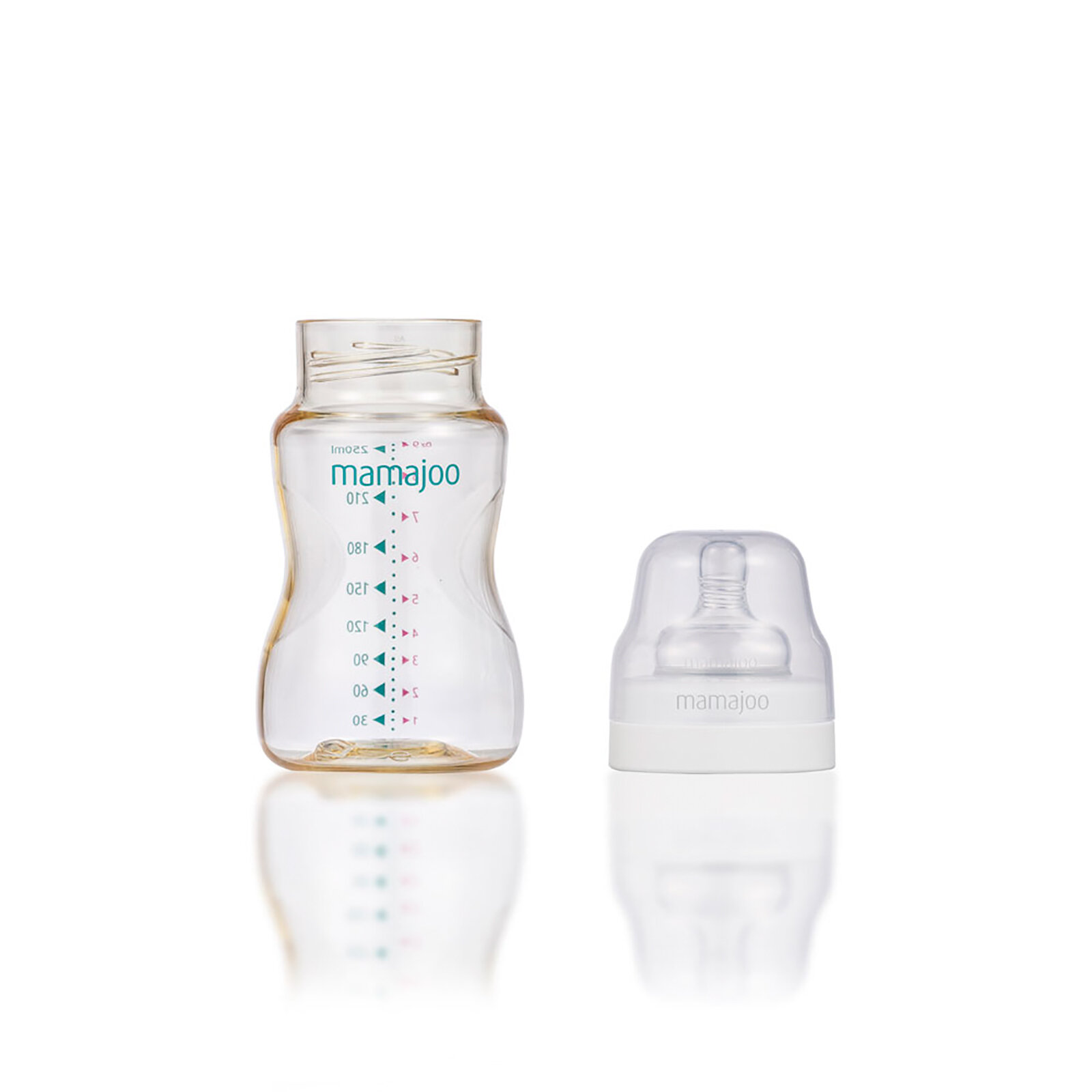 mamajoo anti kolik valf sistem pes gold biberon 250 ml