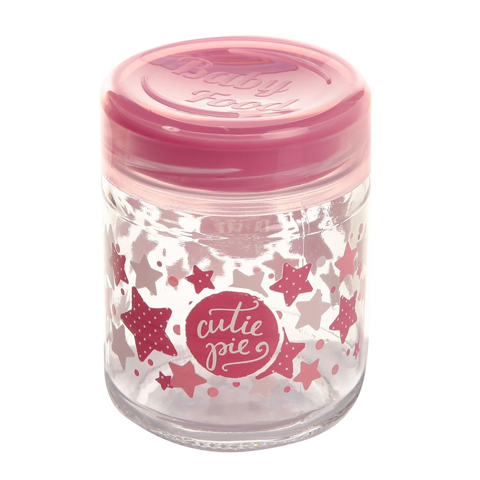 Renga Cam Desenli Bebek Mama Kavanozu 200 Ml