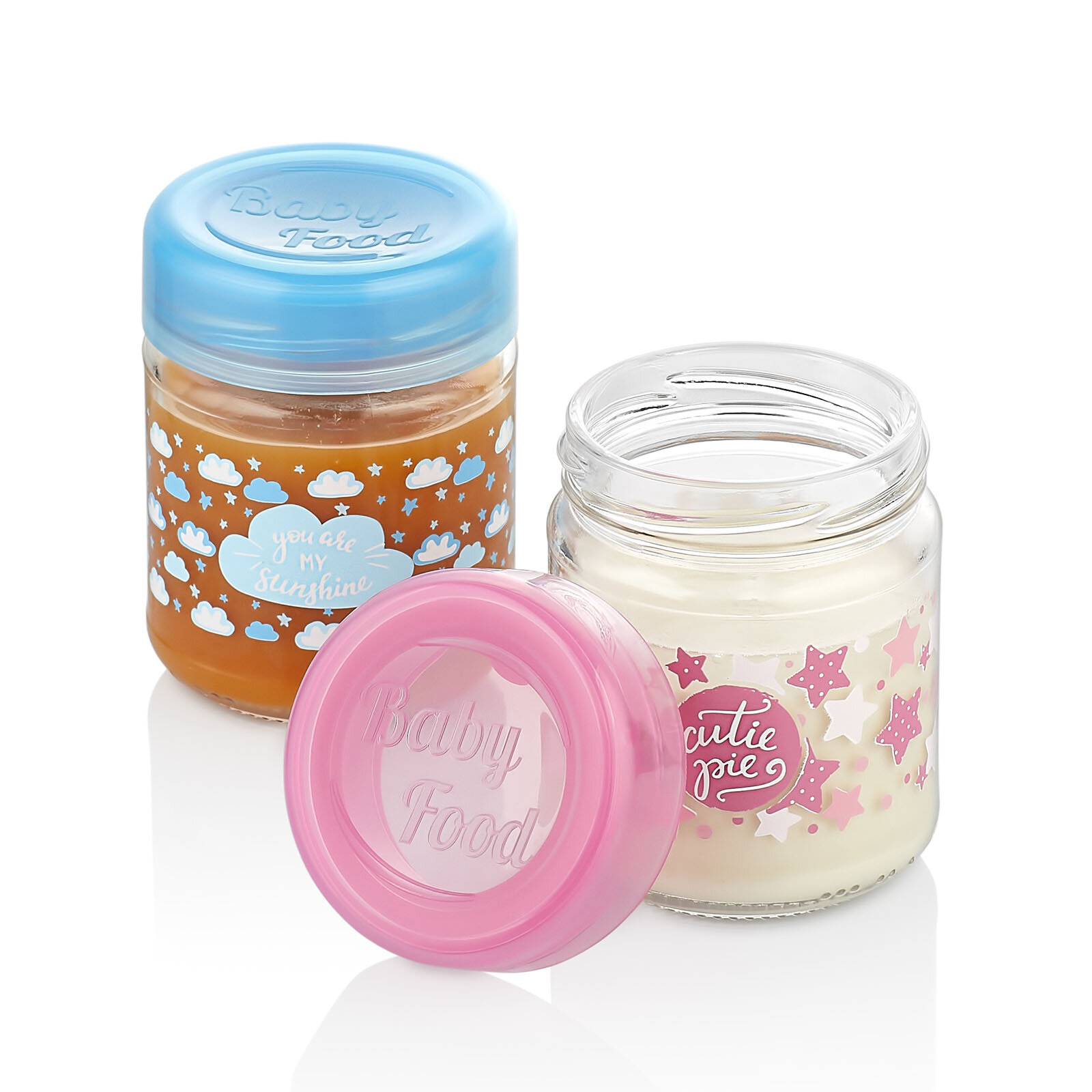 renga cam desenli bebek mama kavanozu 200 ml