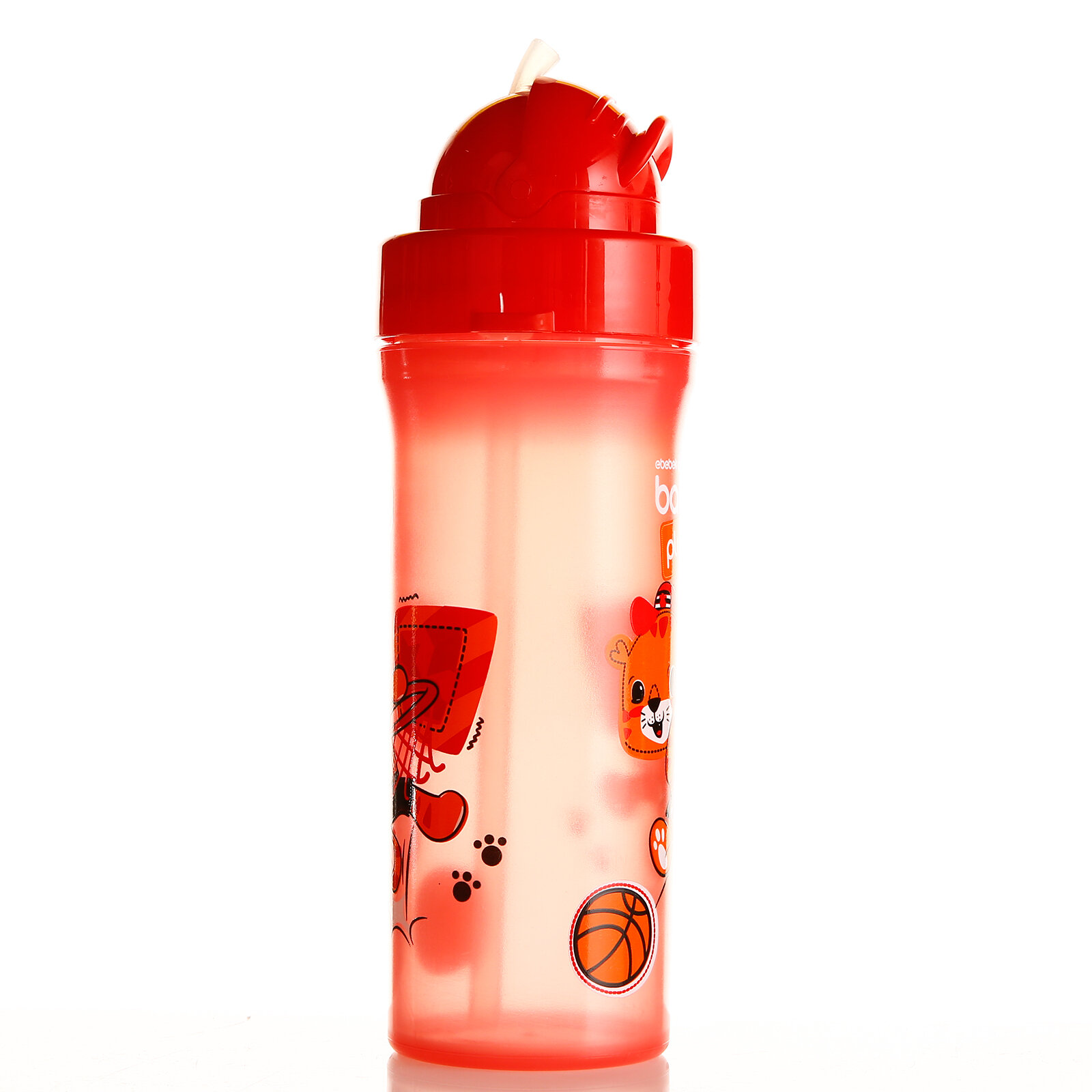 baby plus Desenli Pipetli Matara Turuncu 300cc