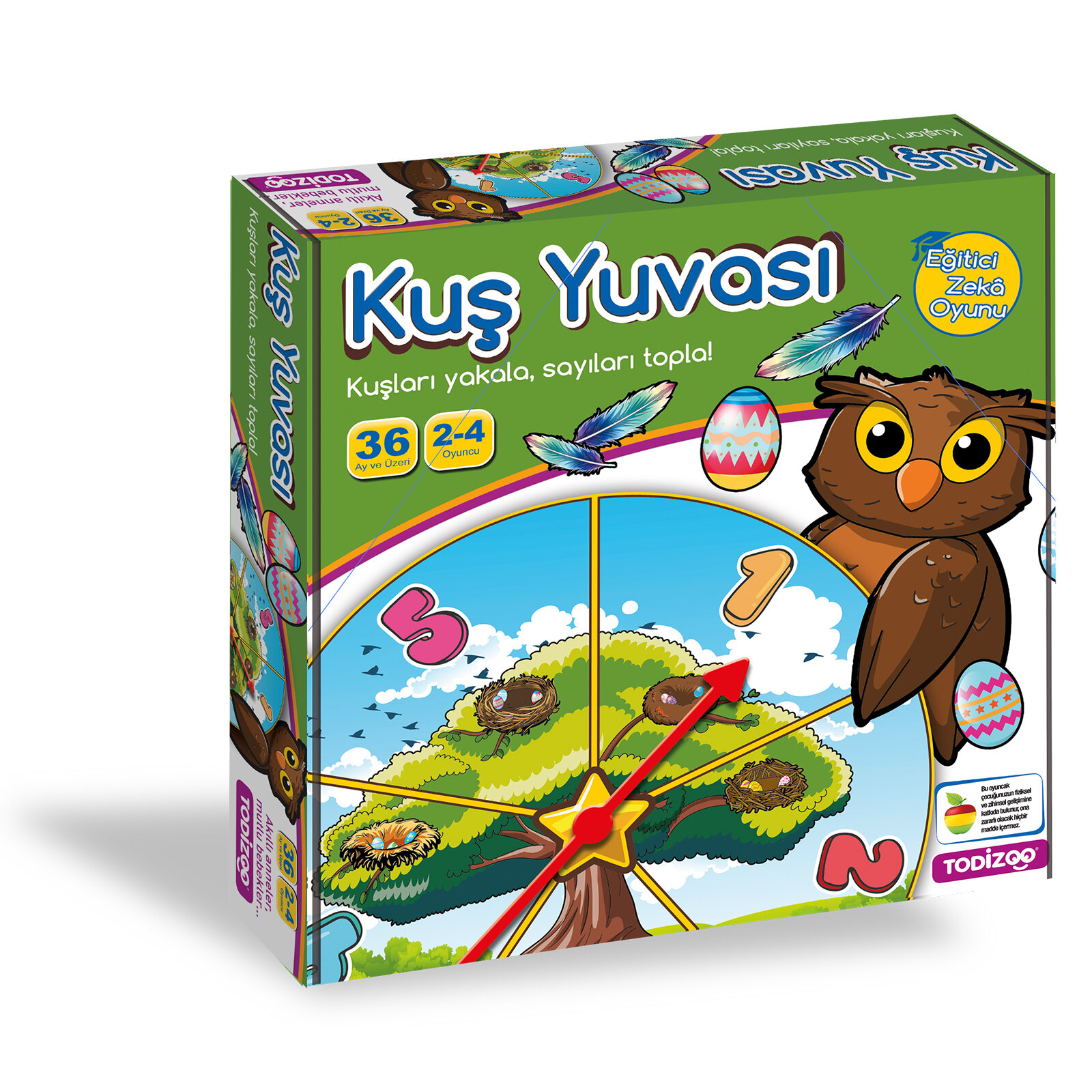 todizoo kus yuvasi egitici zeka oyunu ebebek