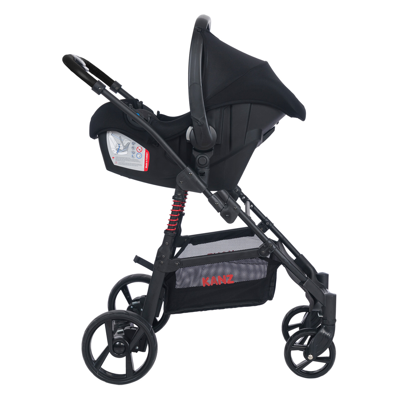 kanz d go travel sistem bebek arabasi