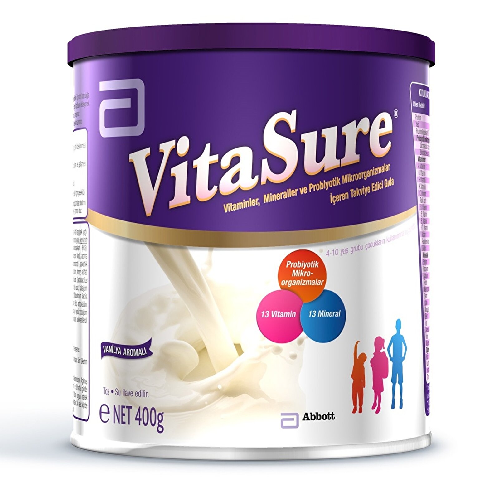 vitasure takviye edici gida vanilyali 400 gr ebebek vitasure takviye edici gida vanilyali 400 gr ebebek