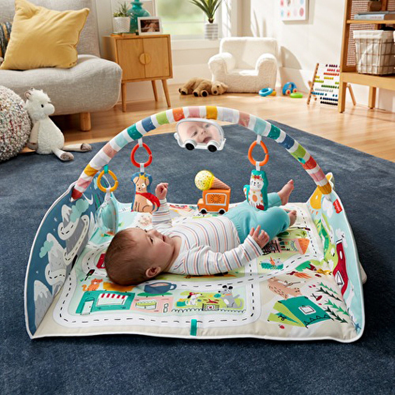 fisher price sehir macerasi jumbo jimnastik merkezi