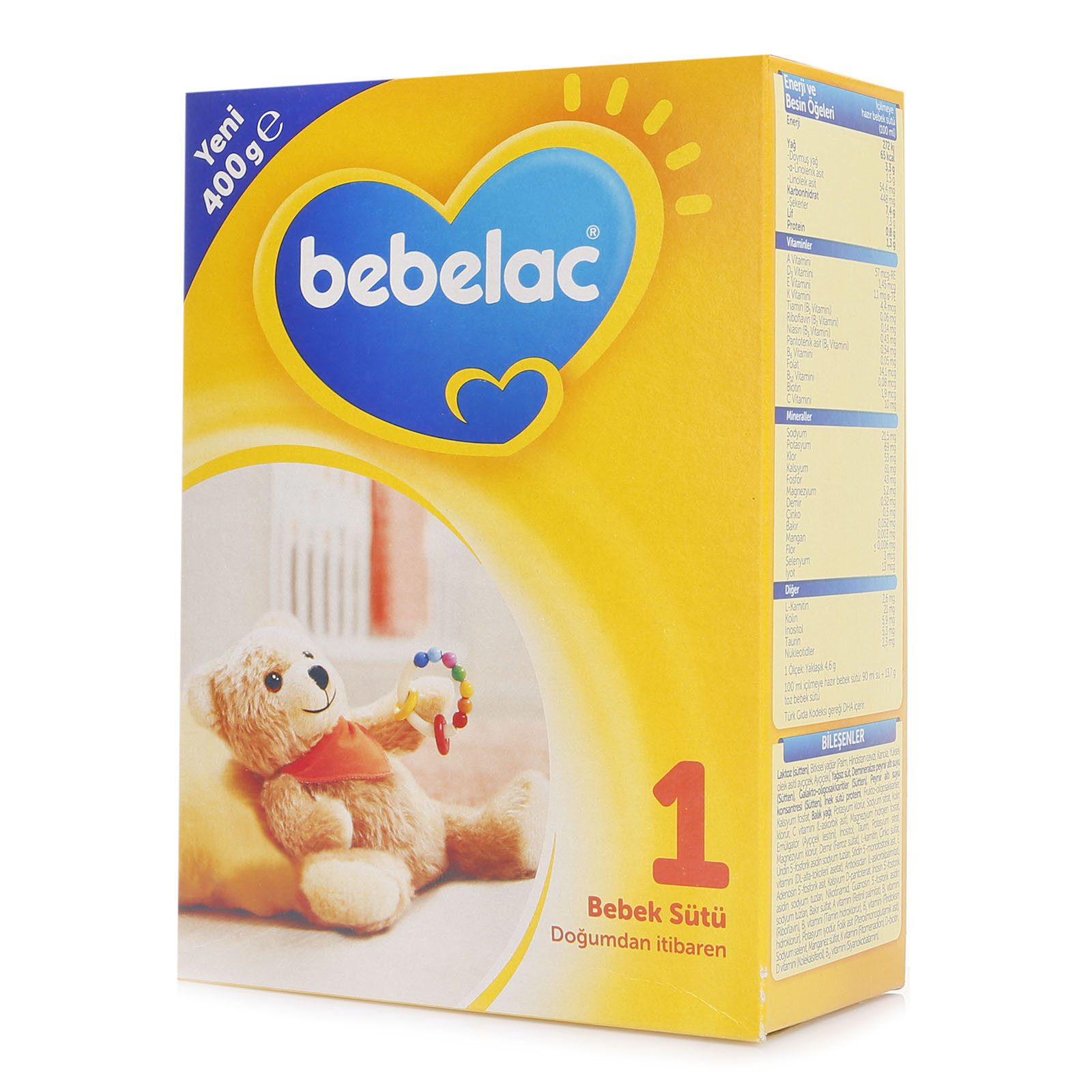 Bebelac 1 Bebek Sütü 400 g 06 Ay ebebek