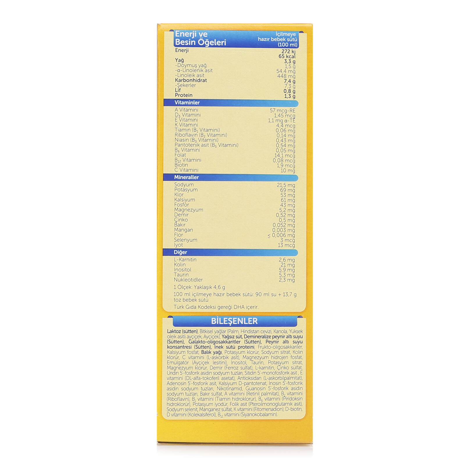 Bebelac 1 Bebek Sütü 400 g 06 Ay ebebek