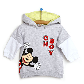 Mickey Mouse Kapüşonlu Sweatshirt