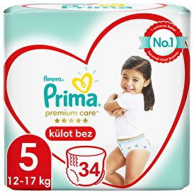 Premium Care Baby Diapers Size 5 Junior Twin Pack 12-17 kg 34 pcs