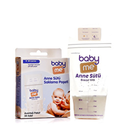  Anne Sütü Saklama Poşeti Avantajlı Paket 50 Adet
