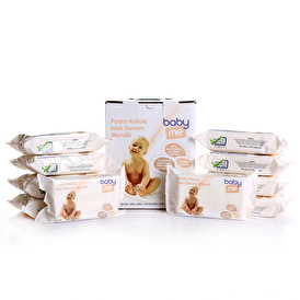 Baby Powder Fragrant Wet Wipes Advantage Package 10x56 pcs