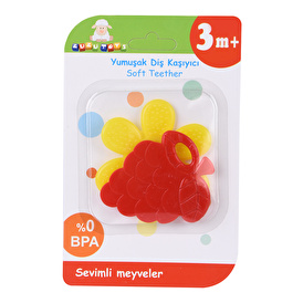 Cute Fruits Teether 2pcs Assorted