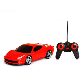 Şarjlı Ferrari Uzaktan Kumandalı Araba 1:16 Kırmızı