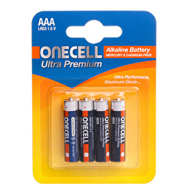 Ultra Premium Alkaline AAA Battery 4 Pieces