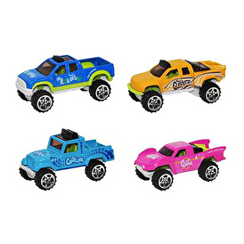 Çılgın Renkli Seri Mini Metal Arabalar