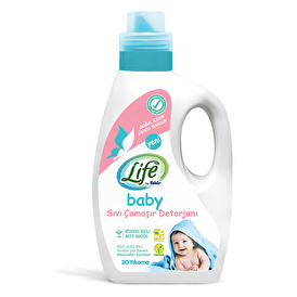 Life by  Baby Bitkisel Bazlı Sıvı Çamaşır Deterjanı 1500 ml