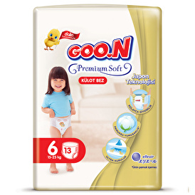 Premium Soft Size 6 Baby Diaper Pants Economic Pack 15-25 kg 14 pcs