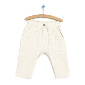HelloBaby Basic Erkek Bebek Müslin Pantolon ebebek