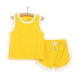 HelloBaby Basic Kaşkorse Erkek Bebek AtletŞort 2li Takım