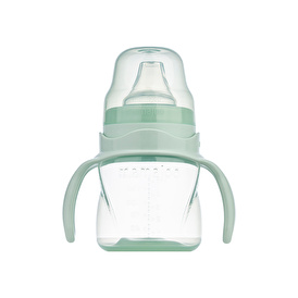 Non-Spill Training Cup with Handle Powder Green 160 ml &amp; Anti-Colic Spout