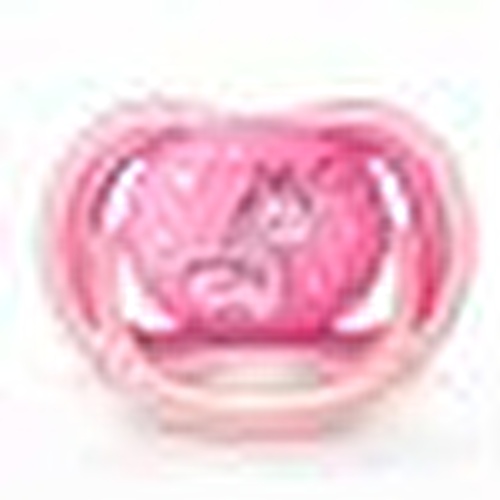 Ultra Air Baby Girl Pacifier 6-18 m 2 pcs - Patterned