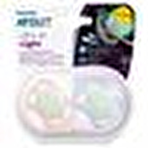 Ultra Air Glow in the Dark Pacifier 0-6 Months for Girls 2 pcs