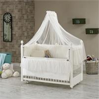 King Baby Crib White